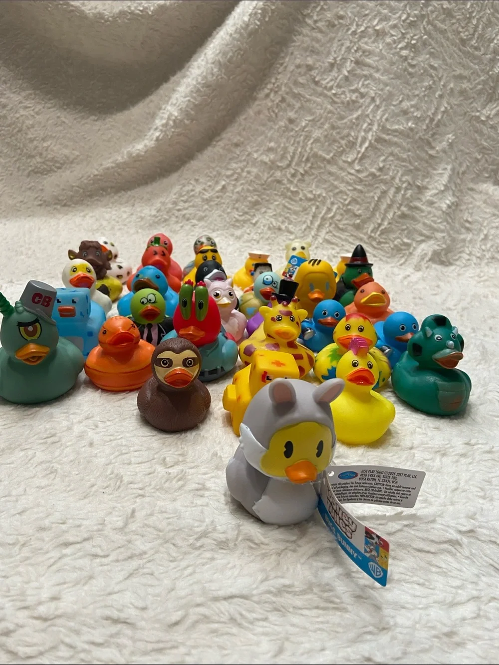 57pc Rubber Duck Lot 2” Jeep Ducks Bath Ducks Assorted Collection
